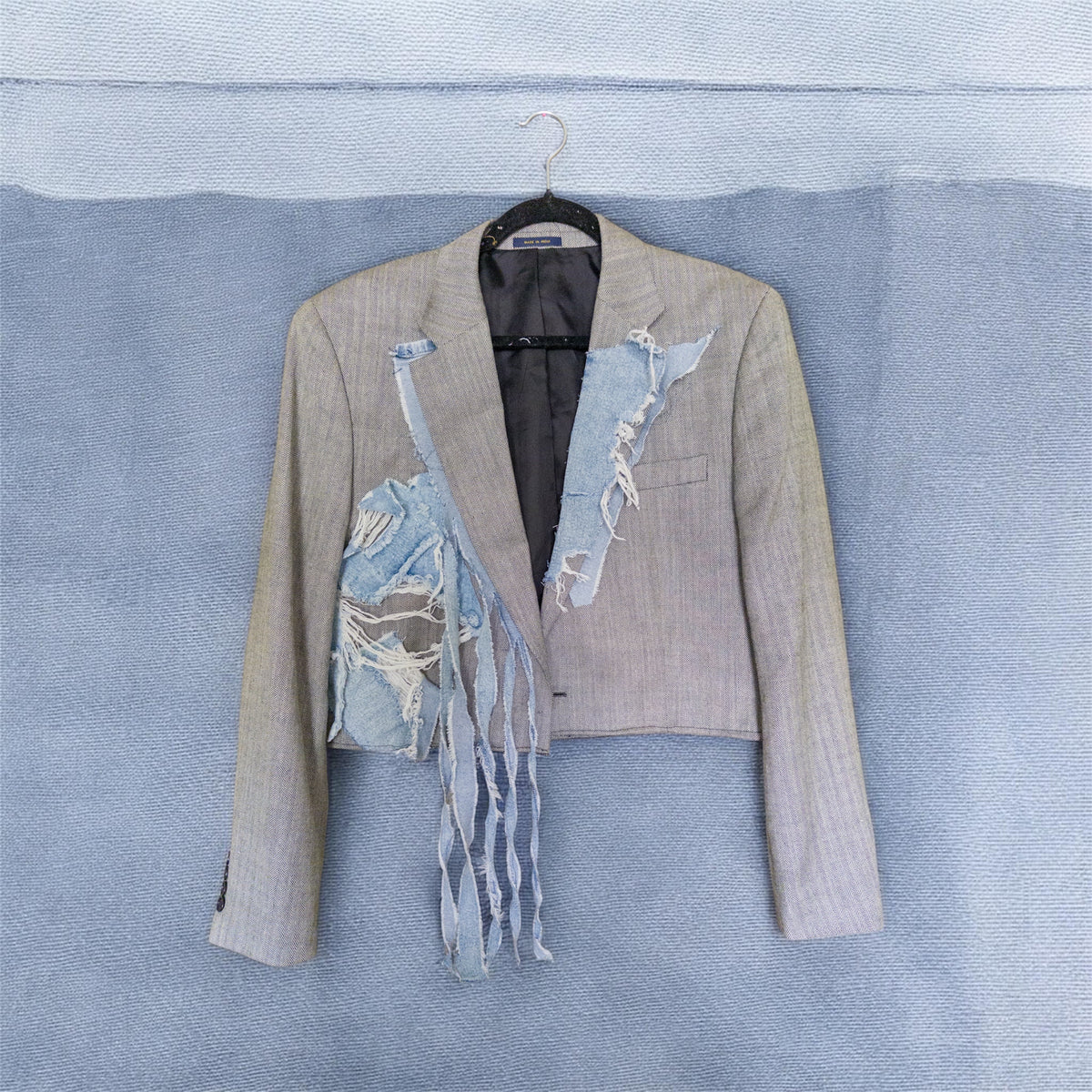 Upcycled Denim Blazer